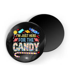 IM Just Here For The Candy Halloween Magnet