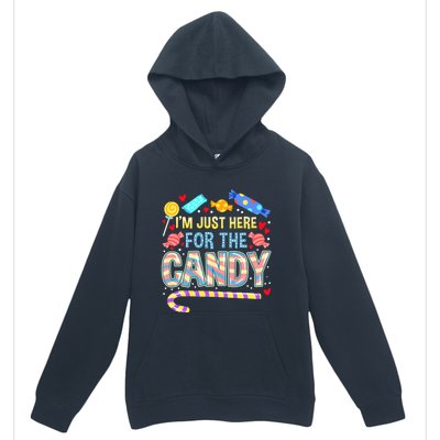 IM Just Here For The Candy Halloween Urban Pullover Hoodie