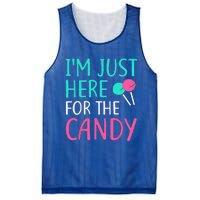 Im Just Here For The Candy Halloween Mesh Reversible Basketball Jersey Tank