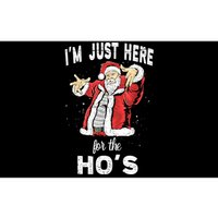 I'm Just Here For The Ho's, Funny Rude Christmas Santa Men Bumper Sticker