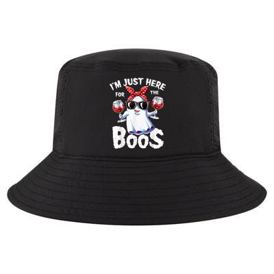 Im Just Here For The Boos Halloween Ghost Cute Funny Cool Comfort Performance Bucket Hat