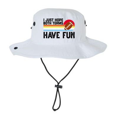 I Just Hope Both Teams Have Fun Retro Football Funny Legacy Cool Fit Booney Bucket Hat