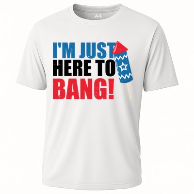Im Just Here To Bang Firework 4th Of July Performance Shirt
