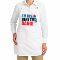 Im Just Here To Bang Firework 4th Of July Apron