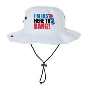 Im Just Here To Bang Firework 4th Of July Legacy Cool Fit Booney Bucket Hat