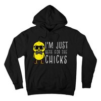 Im Just Here For The Chicks Cute Easter Hoodie