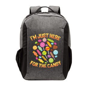 IM Just Here For The Candy Funny Halloween Pun Vector Backpack