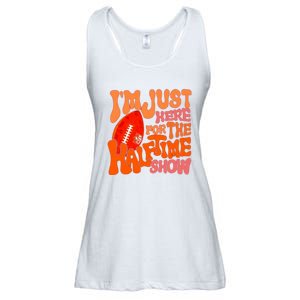 I’m Just Here For The Half Time Show Ladies Essential Flowy Tank