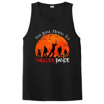 IM Just Here To Thriller Dance Zombie Dancing Moonlight PosiCharge Competitor Tank