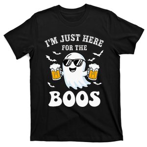 IM Just Here For The Boos Halloween Costume T-Shirt