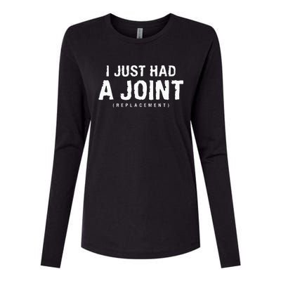 I Just Had A Joint Replacement Hip Replacement Recovery Womens Cotton Relaxed Long Sleeve T-Shirt