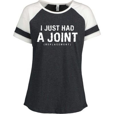 I Just Had A Joint Replacement Hip Replacement Recovery Enza Ladies Jersey Colorblock Tee