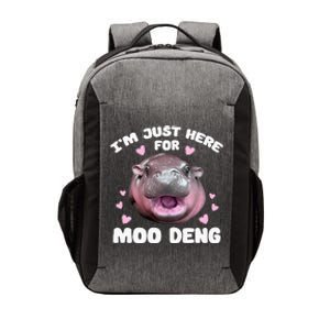 Im Just Here For Moo Deng Vector Backpack