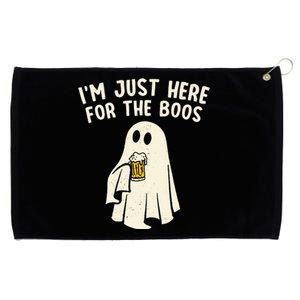 Im Just Here For The Boos Halloween Costumes Ghost Grommeted Golf Towel