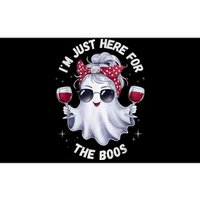 IM Just Here For The Boos Halloween Women Ghost Cute Bumper Sticker