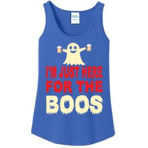 Im Just Here For The Boos Halloween Cool Gift Ladies Essential Tank