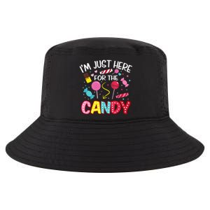 I'm Just Here For The Candy Halloween Cute Lollipop Sweets Cool Comfort Performance Bucket Hat