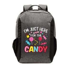 I'm Just Here For The Candy Halloween Cute Lollipop Sweets Vector Backpack