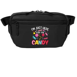 I'm Just Here For The Candy Halloween Cute Lollipop Sweets Crossbody Pack