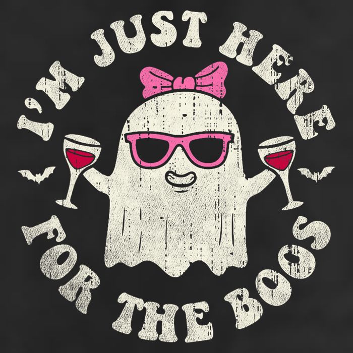 IM Just Here For The Boos Halloween Drinking Party Funny Adult Drive Performance Visor
