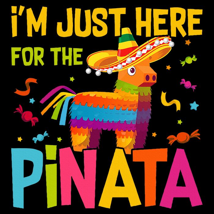 IM Just Here For The Pinata Cooling Performance Crew T-Shirt
