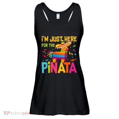 IM Just Here For The Pinata Ladies Essential Flowy Tank