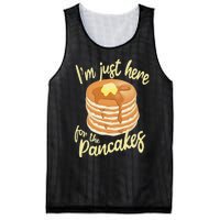 IM Just Here For The Pancakes Mesh Reversible Basketball Jersey Tank