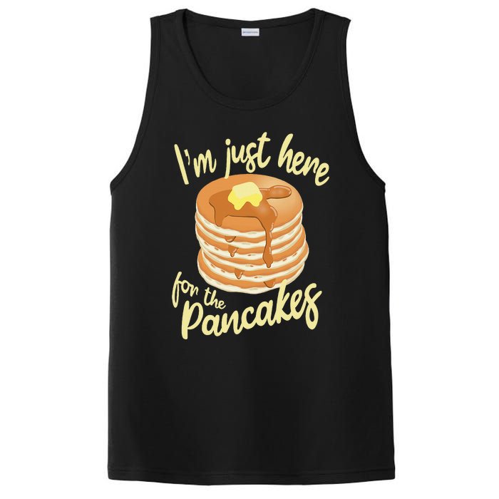 IM Just Here For The Pancakes PosiCharge Competitor Tank