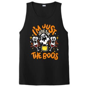 IM Just Here For The Boos Halloween Booze Pun PosiCharge Competitor Tank