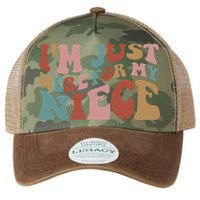 I’M Just Here For My Niece Legacy Tie Dye Trucker Hat