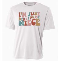 I’M Just Here For My Niece Cooling Performance Crew T-Shirt