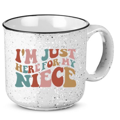 I’M Just Here For My Niece 15oz Campfire Ceramic Mug
