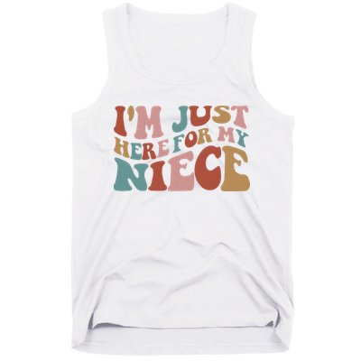 I’M Just Here For My Niece Tank Top