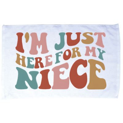 I’M Just Here For My Niece Microfiber Hand Towel