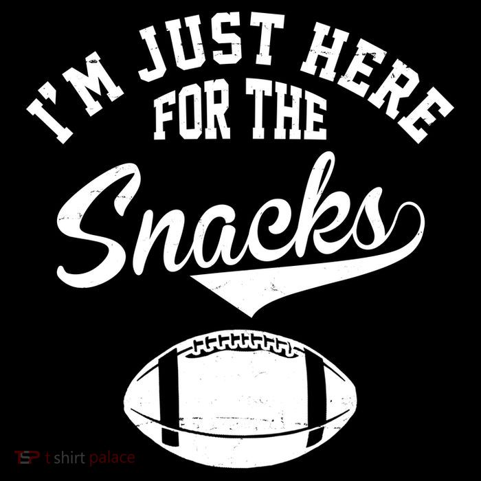 I'm Just Here For The Snacks Funny Football Impact Tech Backpack