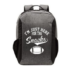 I'm Just Here For The Snacks Funny Football Vector Backpack