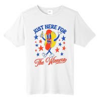 IM Just Here For The Wieners 4th Of July Hot Dog Tall Fusion ChromaSoft Performance T-Shirt