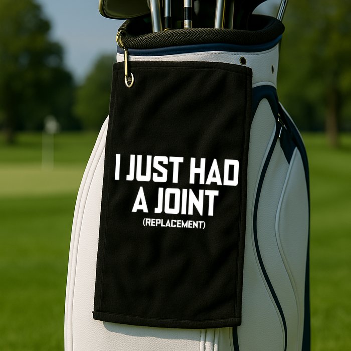 I Just Had A Joint Replacement Golf Towel