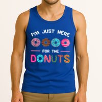 I'm Just Here For The Donuts Doughnut Dough Sweet Dessert Gift Tank Top