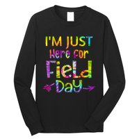 I'm Just Here For Field Day Colorful Long Sleeve Shirt