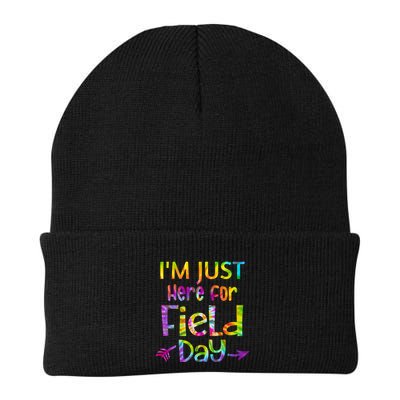 I'm Just Here For Field Day Colorful Beanie