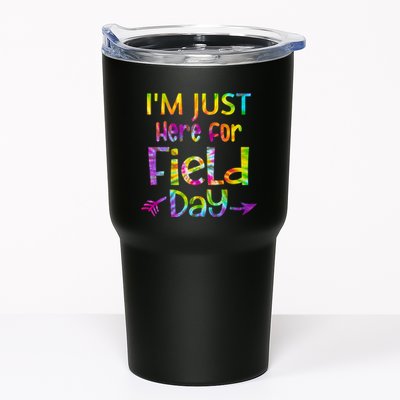 I'm Just Here For Field Day Colorful Tumbler