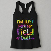 I'm Just Here For Field Day Colorful Womens Tank Top
