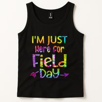 I'm Just Here For Field Day Colorful Tank Top