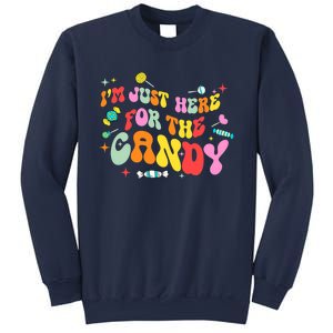 I'm Just Here For The Candy Halloween Cute Lollipop Sweets Sweatshirt