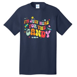 I'm Just Here For The Candy Halloween Cute Lollipop Sweets Tall T-Shirt