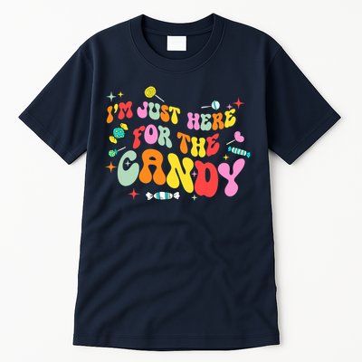 I'm Just Here For The Candy Halloween Cute Lollipop Sweets Tall T-Shirt