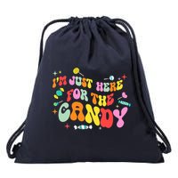 I'm Just Here For The Candy Halloween Cute Lollipop Sweets Drawstring Bag