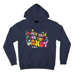 I'm Just Here For The Candy Halloween Cute Lollipop Sweets Tall Hoodie