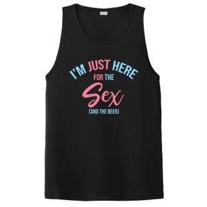 I'm Just Here For The Sex Gender Reveal Keeper Of The Gender Cool Gift PosiCharge Competitor Tank